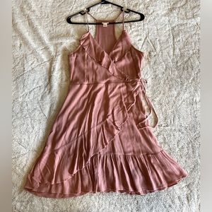 Target Mossimo Dress - Dusty Rose wrap dress